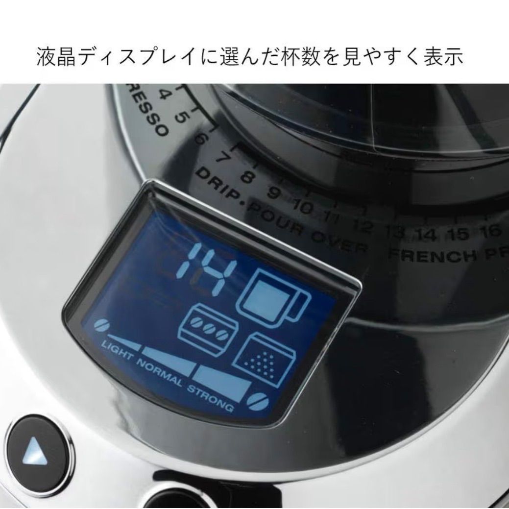 新品・在庫限り】De'Longhi (デロンギ) コーヒーグラインダー デディカ