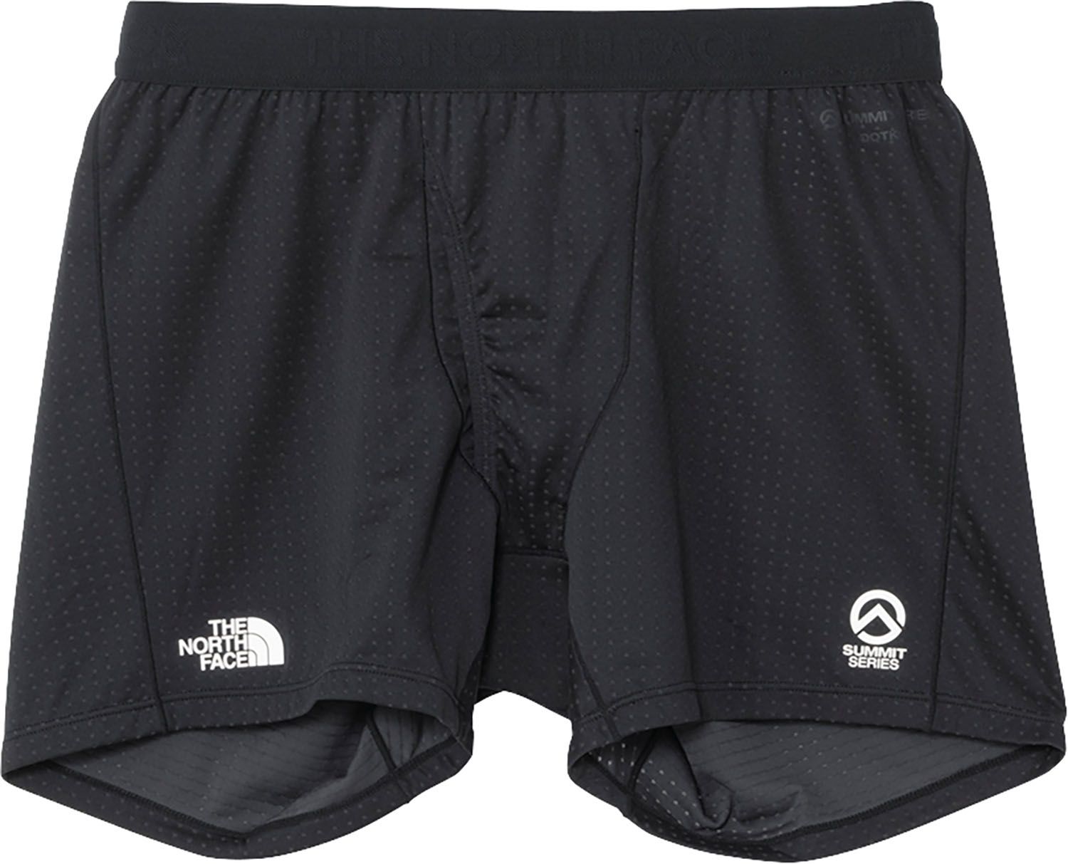 ザ・ノース・フェイス THE NORTH FACE アウトドア エクスペディションドライドットボクサーショーツ メンズ パンツ 下着 アンダーウェア シンプル ロゴ入り ウエストゴム太め ずり下がり防止 前開き仕様 NU12521 K ブラック
