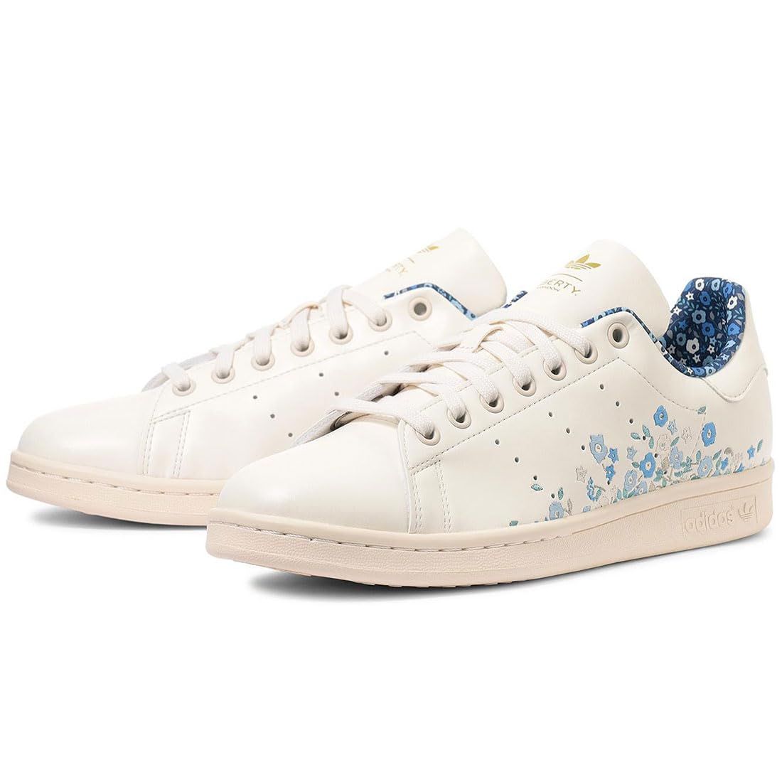 [アディダス] スタンスミス リバティ STAN SMITH LIBERTY チョークホワイト/ゴールド JP9794 25.0cm [25.0 cm]