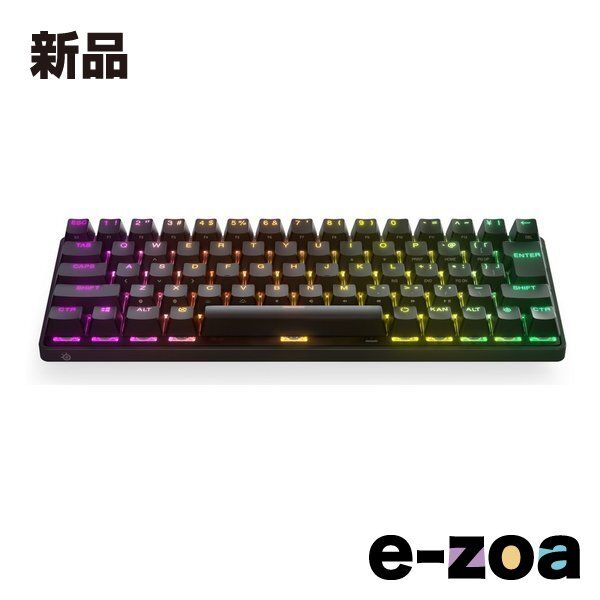 steelseries スティールシリーズ Apex Pro Mini Wireless JP 小型ゲーミングキーボード ワイヤレス 64829J (2576067)
