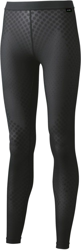 ヨネックス YONEX ウィメンズロングスパッツ タイツ 機能インナー プロモデル 4段階着圧 UVカット ストレッチ 部活 トレーニング 日本バドミントン協会審査合格品 レディース STBP2509 243 ブラック/ブラック