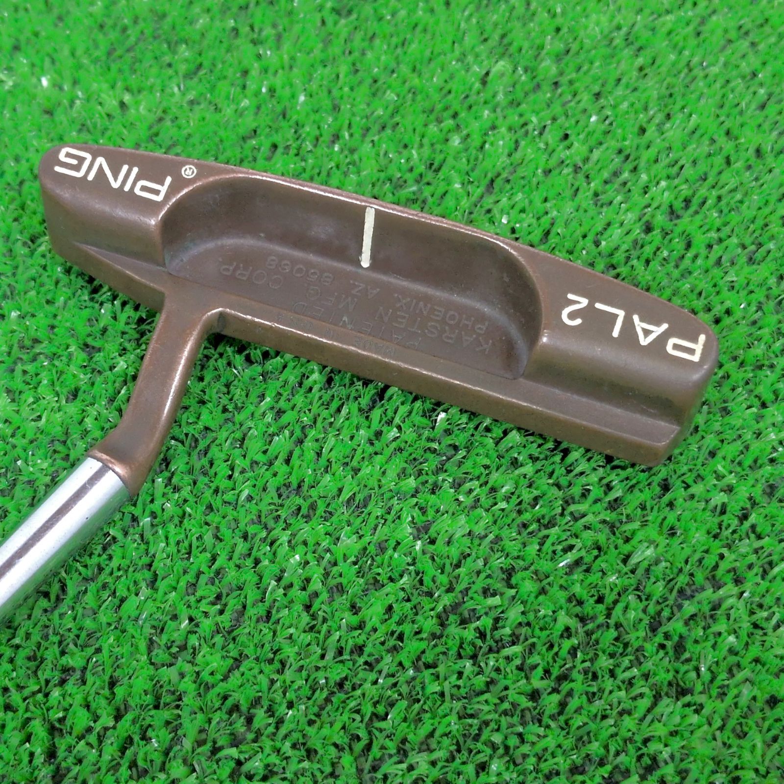 PING PAL2 パター BeCu製 レフティー 希少 現状品 - メルカリ