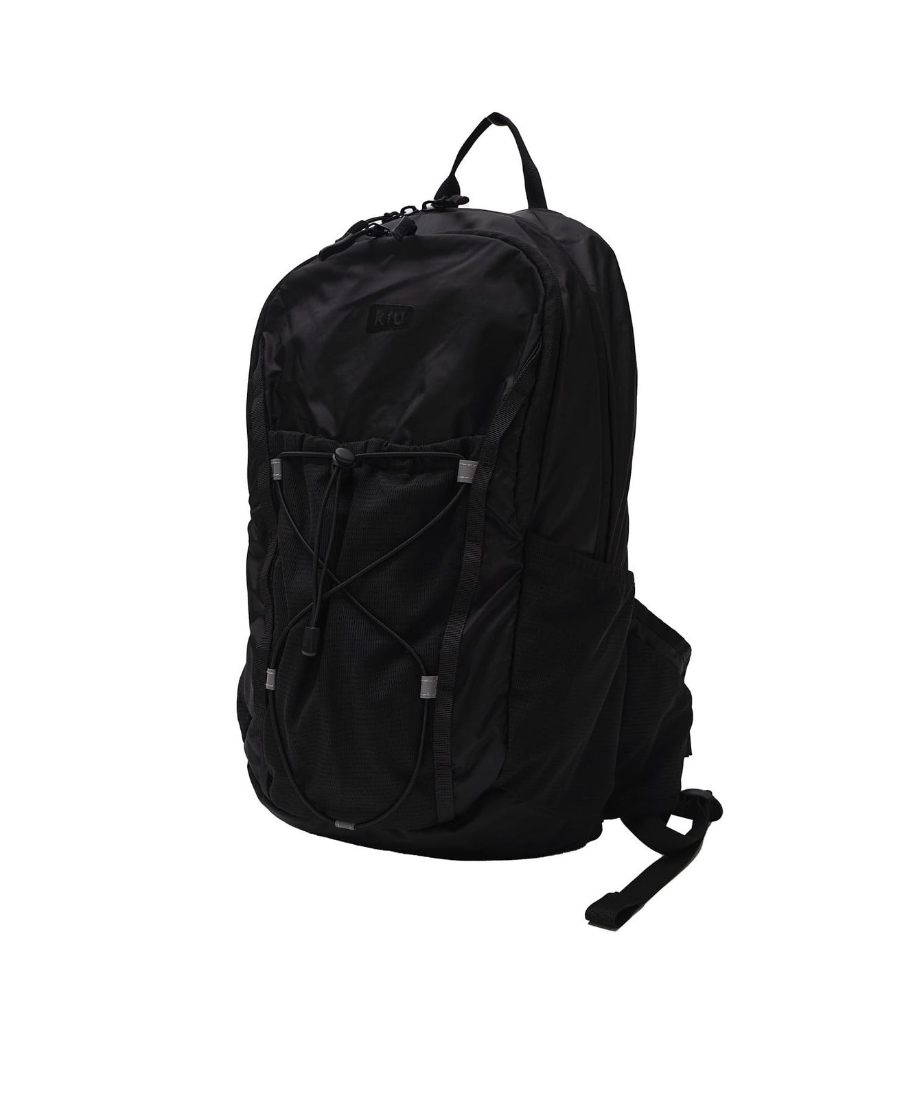 KiU キウ ライトウェイトフィットバッグ LIGHTWEIGHT FIT BAG 防水 撥水 バックパック リュック 軽量 パッカブル ランニング 登山 アウトドア 通学 おしゃれ ユニセックス メンズ レディース 男女兼用 [ブラック] [フィットバッグ]