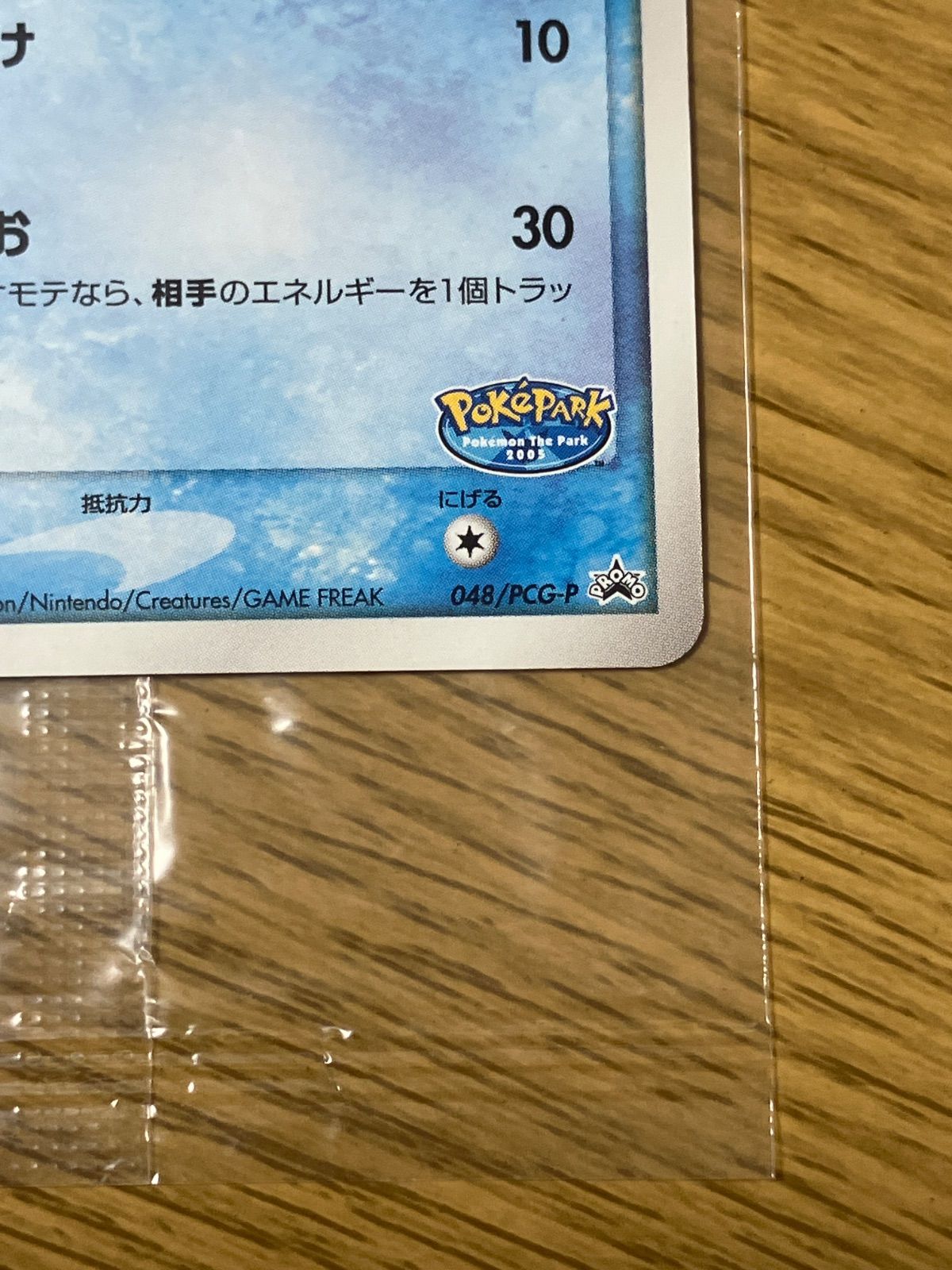 ポケパークのミズゴロウ 048/PCG-P スプラッシュアドベンチャー