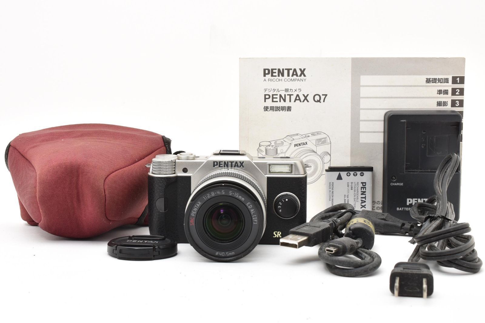E13[7806]22 ペンタックス PENTAX Q7 ボディ 5-15mm レンズキット 02