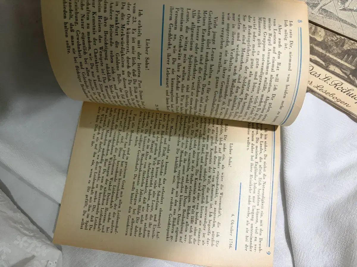 ロード・チェスターフィールド 本 (ドイツ語) 3巻セット