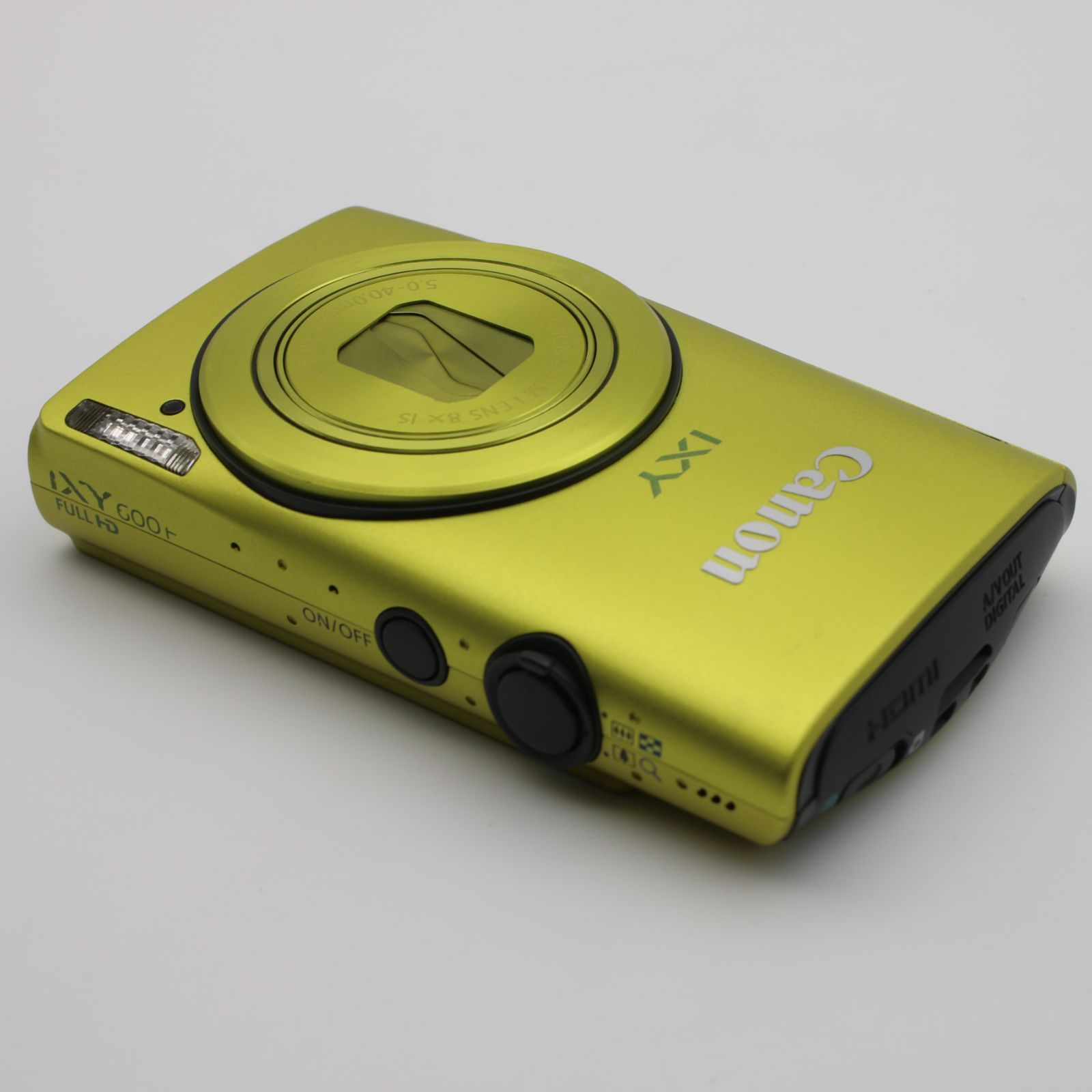 極美品・動作良好✨ Canon IXY 600F イエロー 極美品 Canon IXY 600F イエロー 動作確認済み