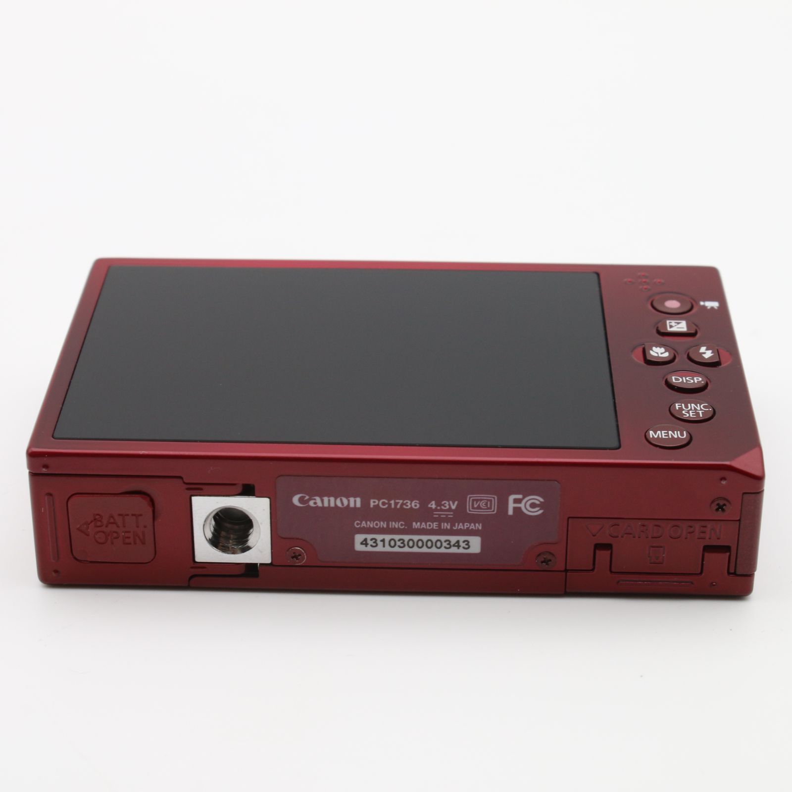 極上品】 Canon IXY 3 約1010万画素 光学12倍ズーム レッド デジタル 