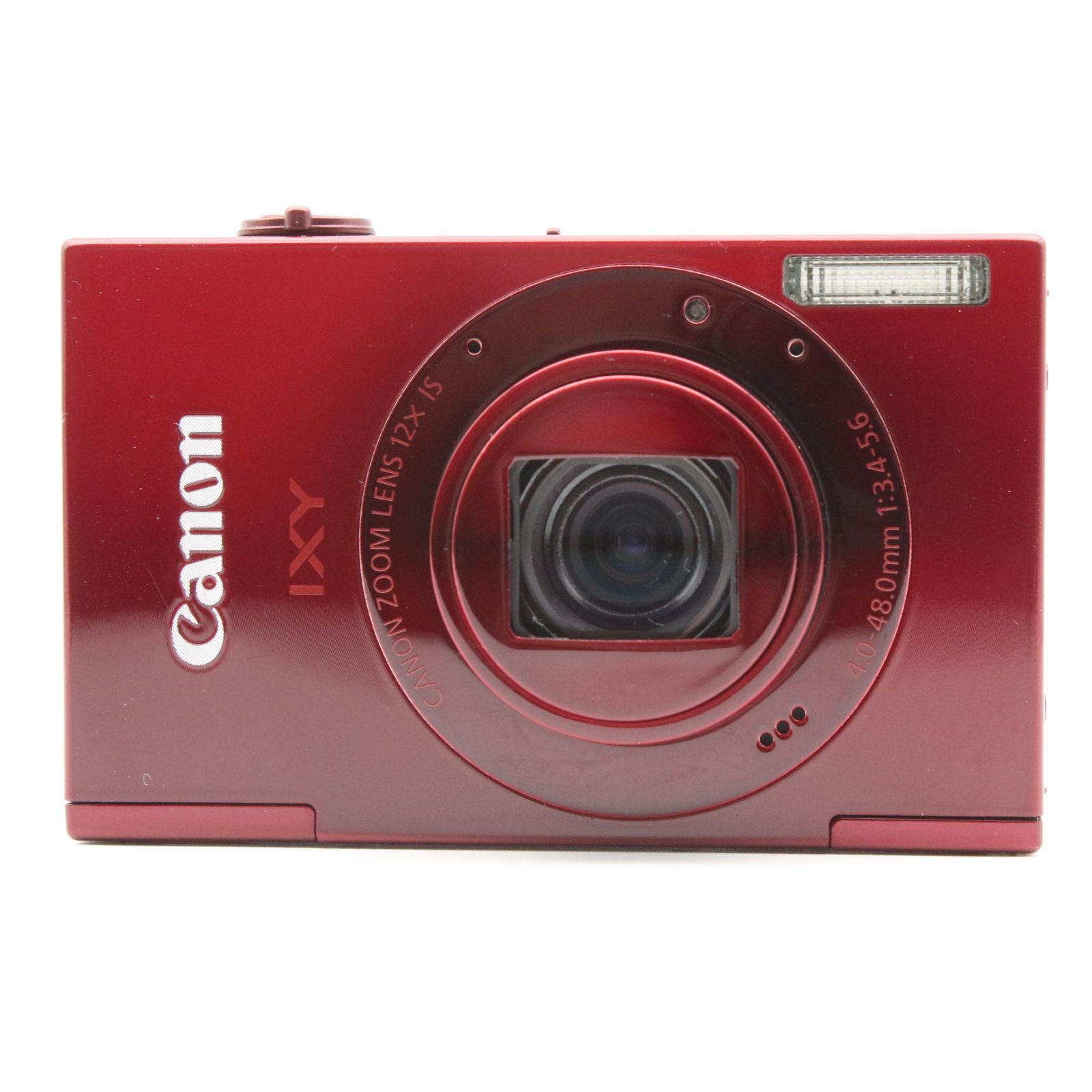 極上品】 Canon IXY 3 約1010万画素 光学12倍ズーム レッド デジタル 