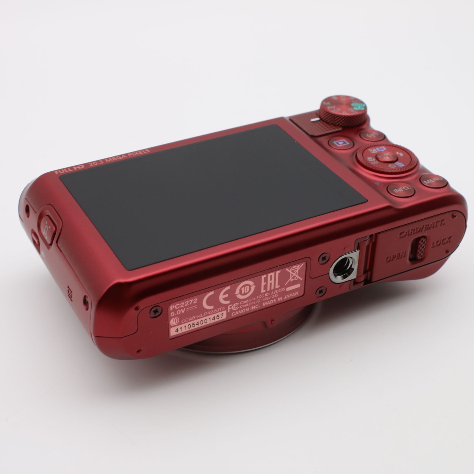 極上品】 Canon PowerShot SX720 HS レッド 光学40倍ズーム デジタル 