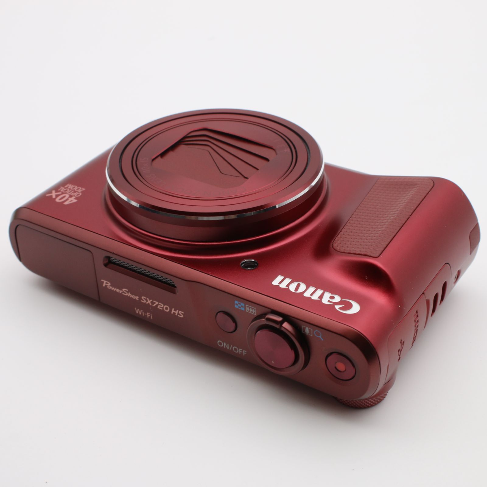 極上品】 Canon PowerShot SX720 HS レッド 光学40倍ズーム デジタル