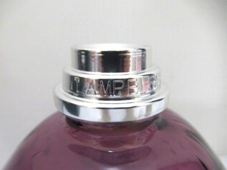 ランプベルジェ LAMPE BERGER アロマランプ ロゼ アメジスト 5632 レジス ドー バーナー無し 美品中古■