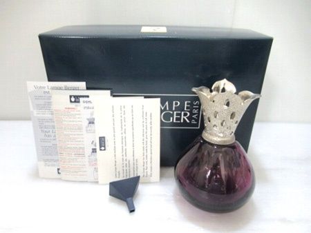 ランプベルジェ LAMPE BERGER アロマランプ ロゼ アメジスト 5632 レジス ドー バーナー無し 美品中古■ 26,000円