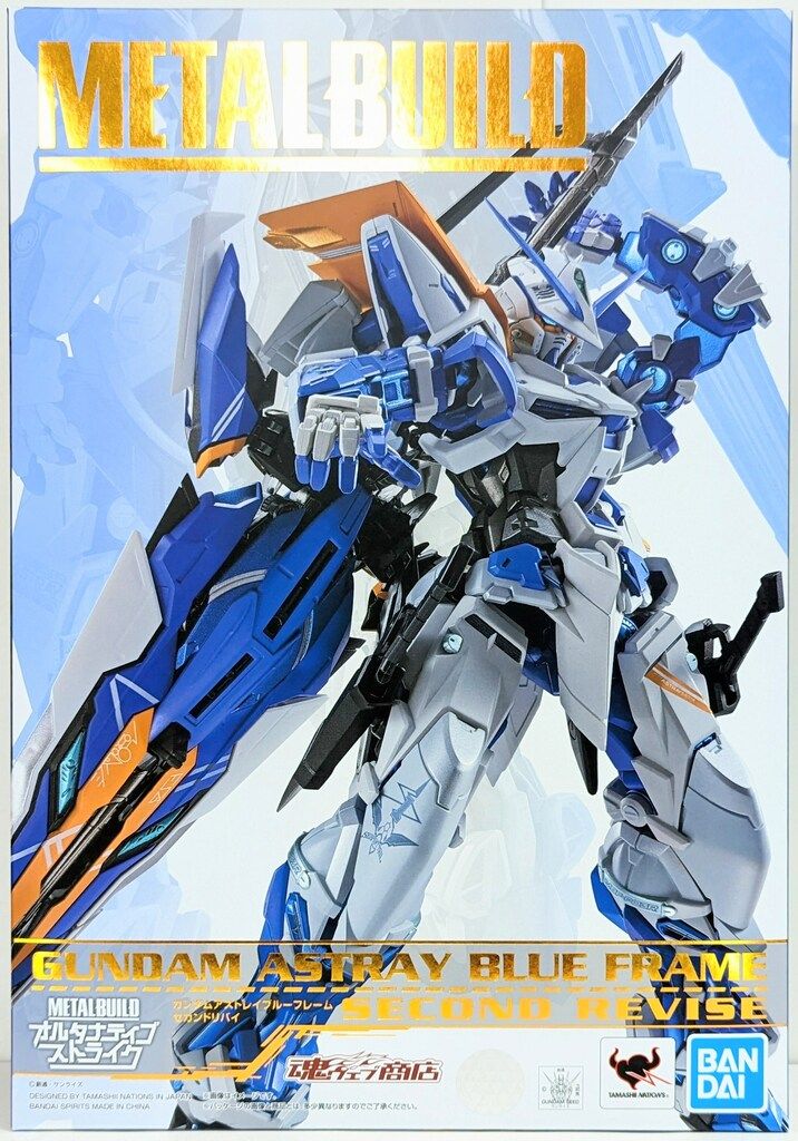 BANDAI SPIRITS METAL BUILD 機動戦士ガンダムSEED VS ASTRAY ガンダムアストレイ ブルーフレーム セカンドリバイ