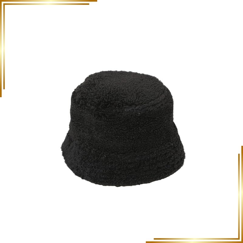 【新品】 [ナノ・ユニバース] Healthknit/別注 ボア バケットハット レディース F 010 ブラック 673-5239300 1