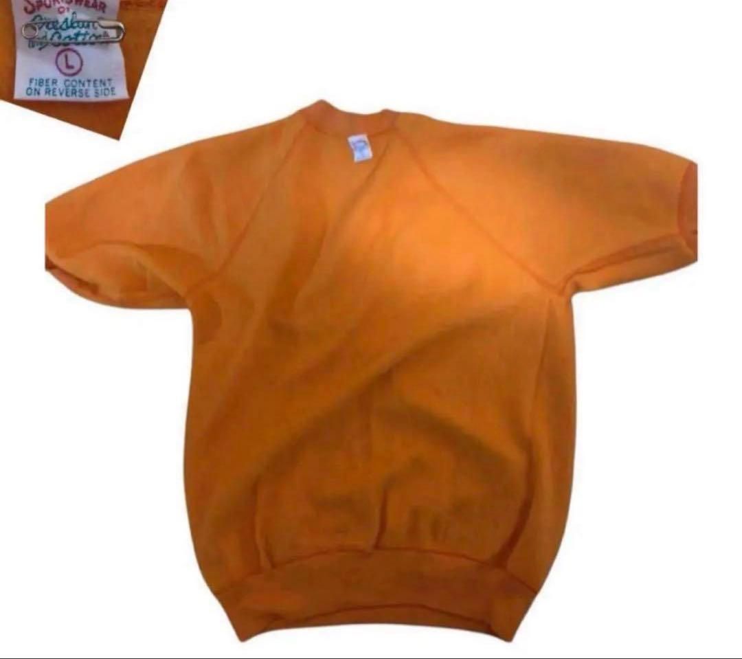 SWS0340 デッドストック半袖スウェット L SPORTS WEAR of CRESLAN