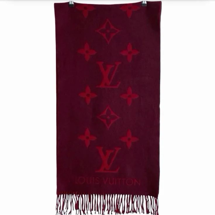 高級 ルイヴィトン エシャルプレイキャビック モノグラム マフラー LOUIS VUITTON ルイヴィトン エシャルプ レイキャビック モノグラム