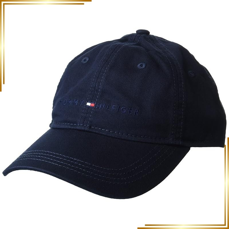【新品】 [トミーヒルフィガー] キャップ AM TONAL HILFIGER LOGO CAP 帽子 メンズ レディース 野球帽 無地 Sky Captain Tonal Logo Free Size 1