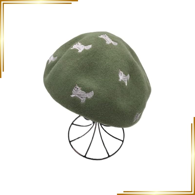 【新品】 [センス オブ グレース] ベレー帽 RICAMO BERET JOY レディース グリーンアッシュ 1
