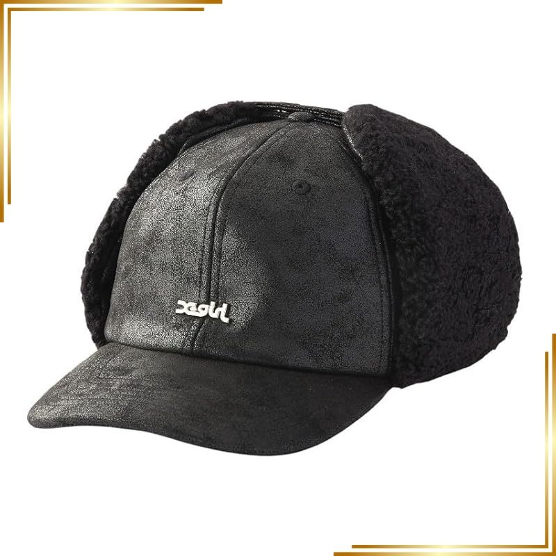 【新品】 [X-girl] ドッグイヤーボアキャップ DOG EAR BOA CAP 105244051007 BLACK ONE SIZE 1