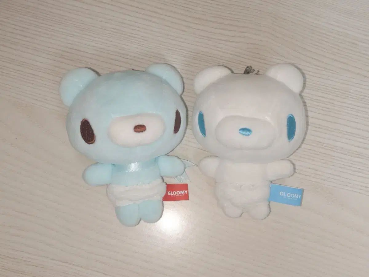 ベイビー いたずらぐまのグル～ミ～(グルーミー) 白 ブルー 青 汎用うさぎ