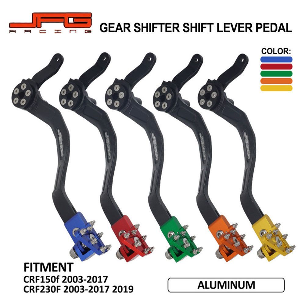 【CRF150F/230F用】J-02 鍛造アルミブレーキペグ レッド 2003-2017 223g CNC削り出し級品質