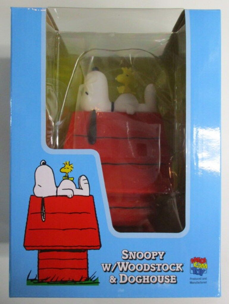 メディコム トイ ヴァイナルコレクティブルドールズ SNOOPY w/ WOODSTOCK & 犬小屋 261