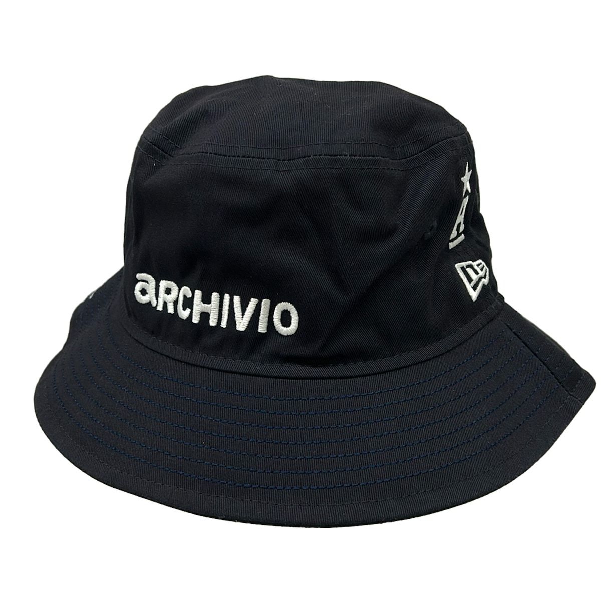 archivio(アルチビオ) ハット 38美品 - ダークネイビー NEW ERAコラボ