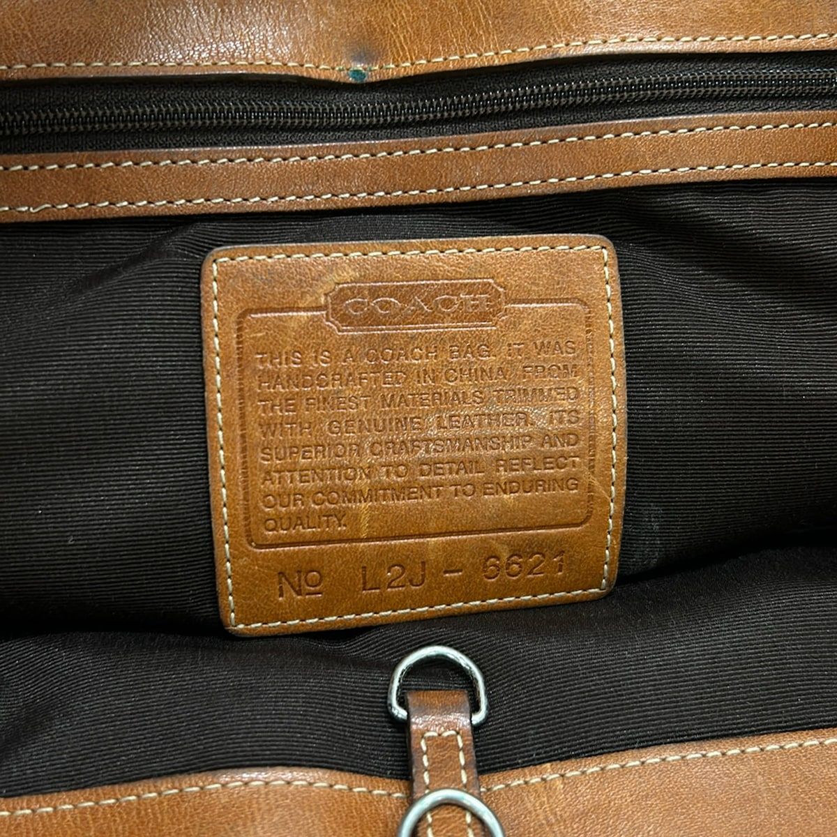 COACH(コーチ) トートバッグ ミニシグネチャー柄 6621 ベージュ×ライト 
