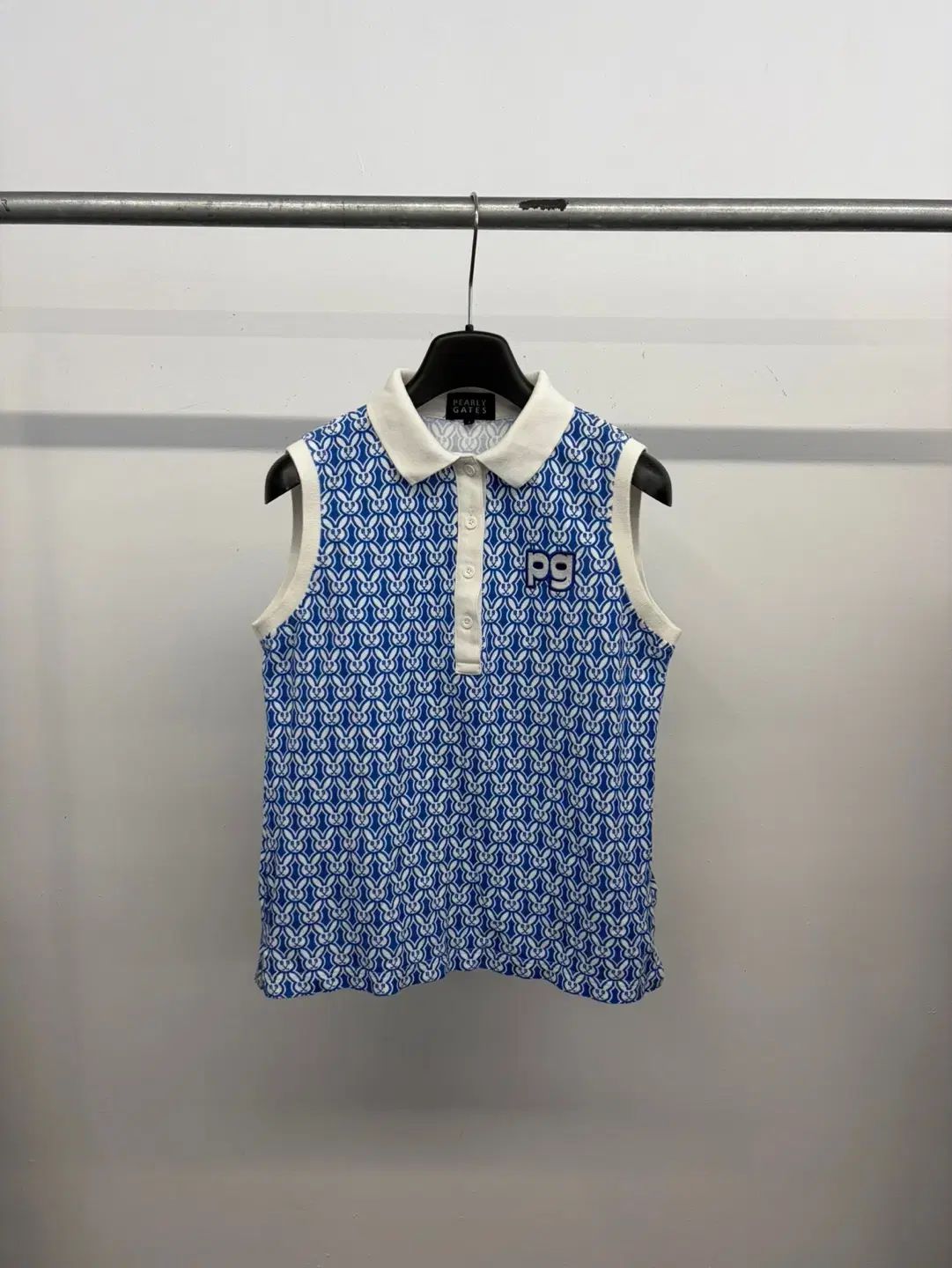 (1) レディース PEARLY GATES パーリーゲイツ ゴルフ パータン バイカラー KARA（カラ） ノースリーブ スリーブレス Tシャツ