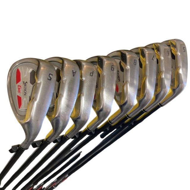 【中古】 ダンロップ SRIXON GiE 8S アイアンセット IR SV-3019J(アイアン) (フレックスS) メンズ 男性用 右利き 右用 Cランク ゴルフクラブ