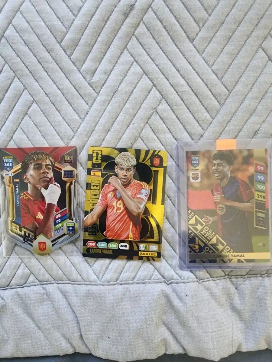 直筆 2025 Panini パニーニ Adrenaline ラミン・ヤマル 3種セット (Momentum/Gol