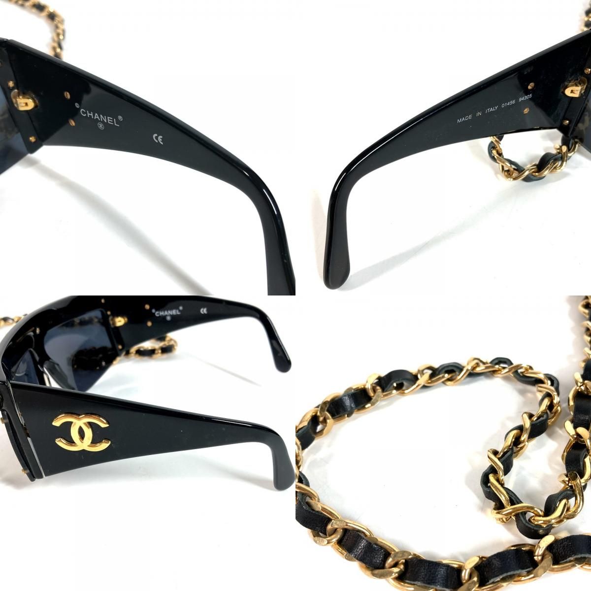 CHANEL シャネル サングラス CC ココマーク ロゴ 01456 プラスチック