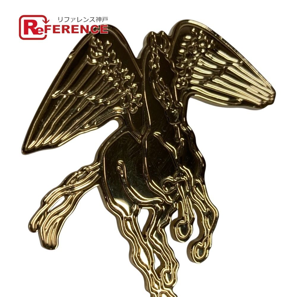 HERMES エルメス スカーフリング スカーフリング ぺガスグラヴェ メタル ゴールド