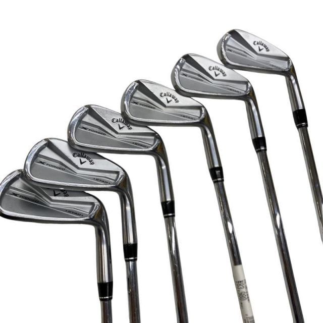 【中古】 キャロウェイ X FORGED STAR(2024) 6S アイアンセット IR NS PRO 950GH neo (フレックスS) メンズ 男性用 右利き 右用 Cランク ゴルフクラブ