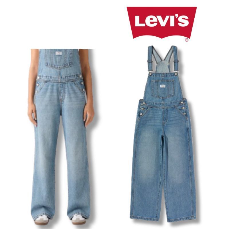 リーバイス Levi’s バギー オーバーオール ミディアム インディゴ MEDIUM INDIGO レディース 000ug0004