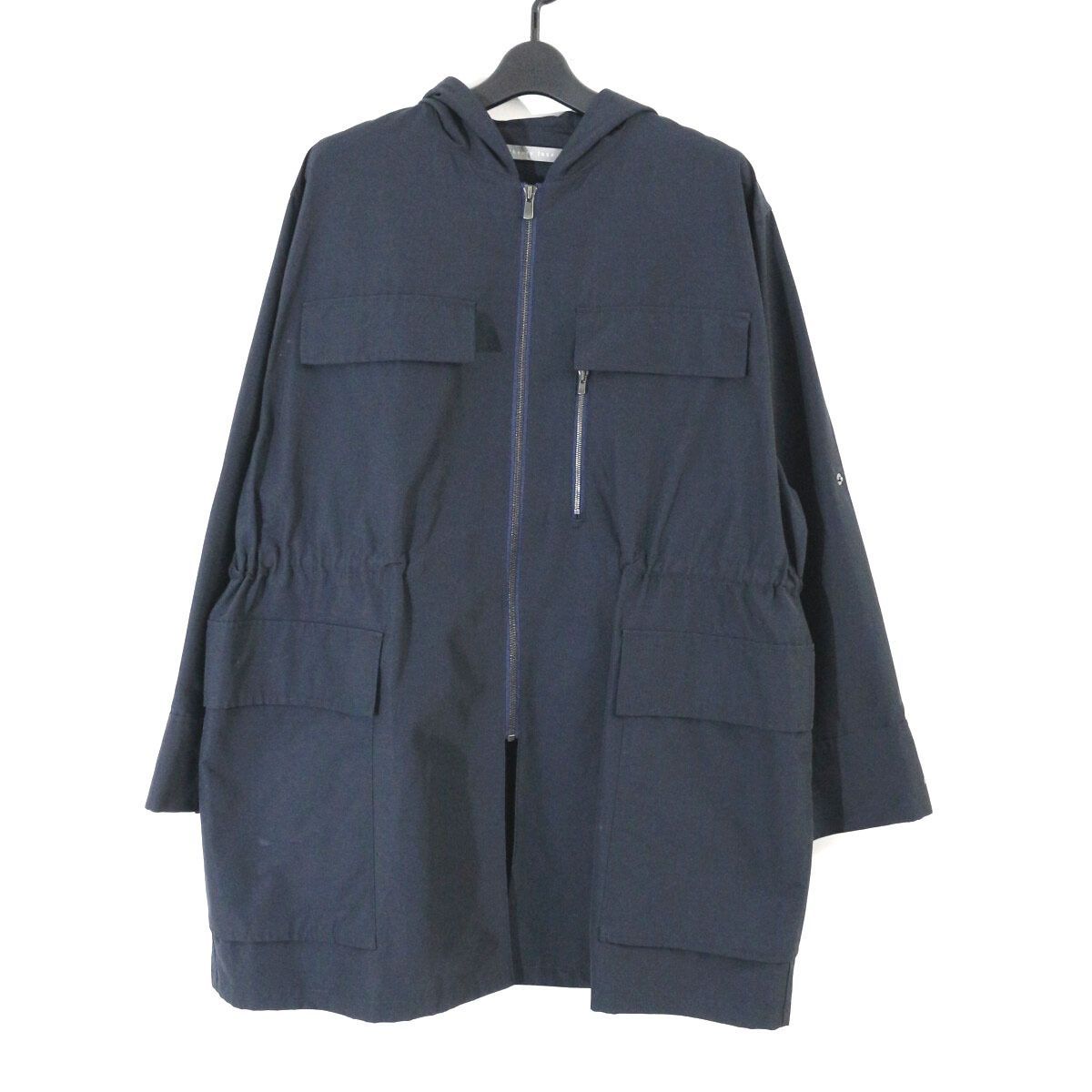 theory luxe セオリーリュクス 24SS Dover Tumba コットンナイロンフーデッドコート 38 03-4109602