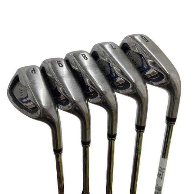 【中古】 ダンロップ XXIO(2016) 5S アイアンセット IR NS PRO 890GH D.S.T for XXIO (フレックスS) メンズ 男性用 右利き 右用 Cランク ゴルフクラブ