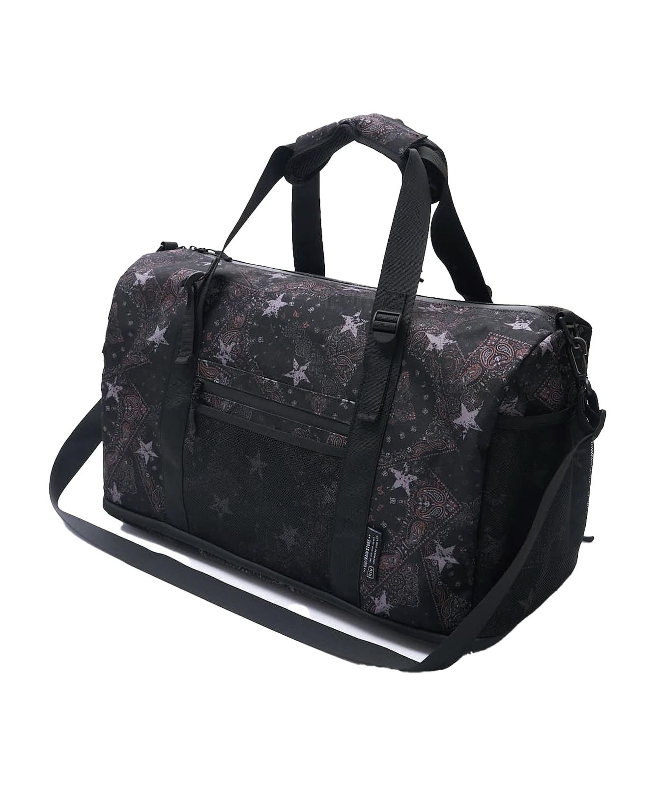 KiU キウ 600D ジムバッグ 600D GYM BAG 防水 撥水 大容量 ボストンバッグ トラベルバッグ 旅行 トラベル キャリーケース取付 ポケット おしゃれ ユニセックス メンズ レディース 男女兼用 スターペイズリー K45 [スターペイズリー]