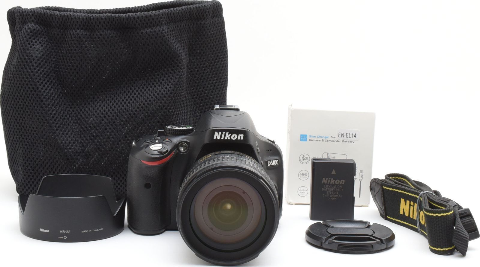 D24[7699]7 Nikon D5100 ボディ 18-70mm レンズセ D24[7699]7 Nikon D5100 ボディ 18-70mm レンズセの通販 by OREGANO