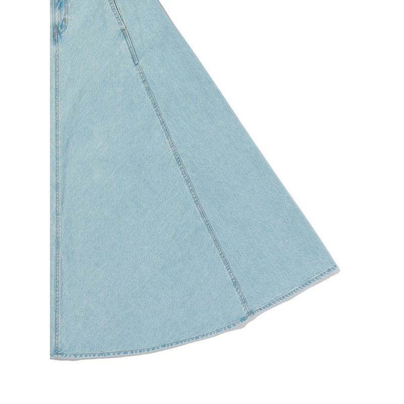 リーバイス Levi’s XL スカート ライト インディゴ WRITE INDIGO レディース 005do0009