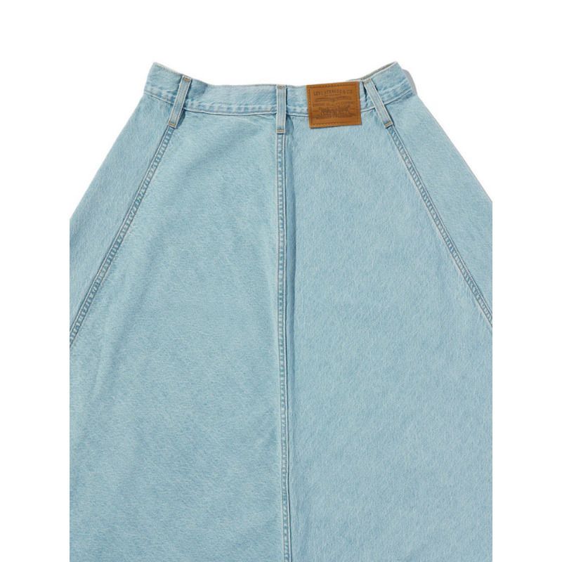 リーバイス Levi’s XL スカート ライト インディゴ WRITE INDIGO レディース 005do0009