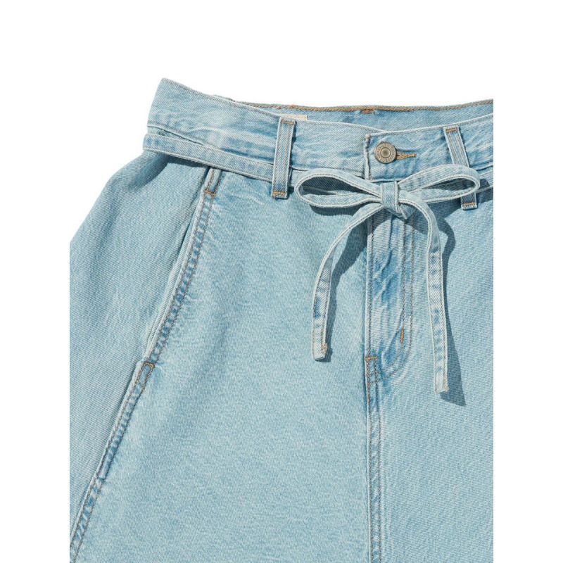リーバイス Levi’s XL スカート ライト インディゴ WRITE INDIGO レディース 005do0009