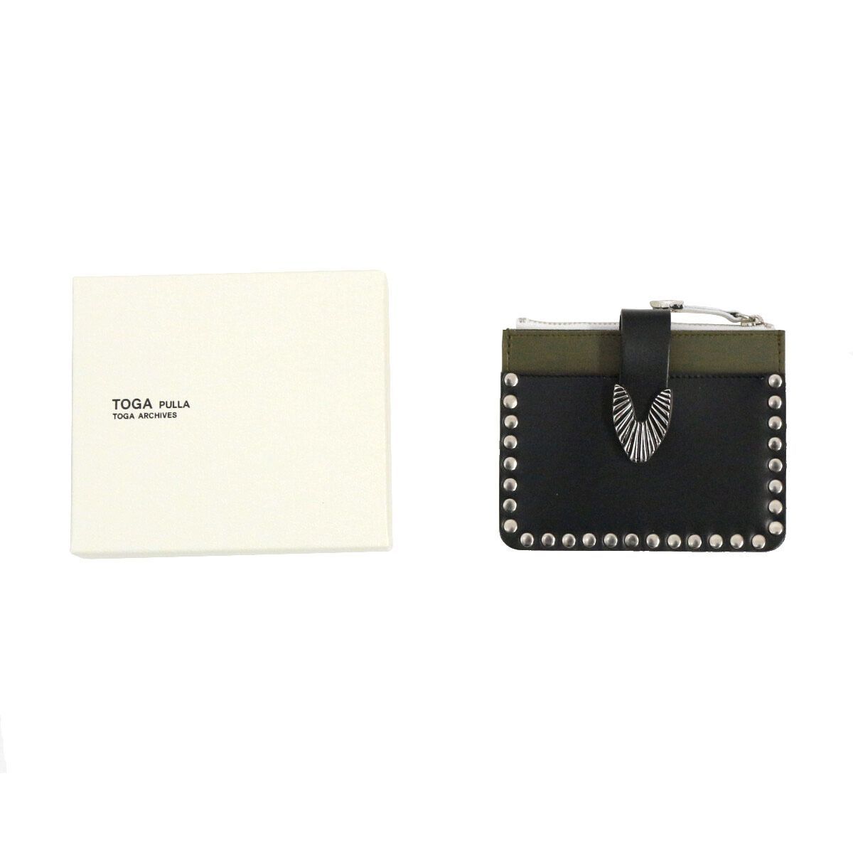 TOGA PULLA トーガプルラ 21SS 直営店限定 Leather studs wallet