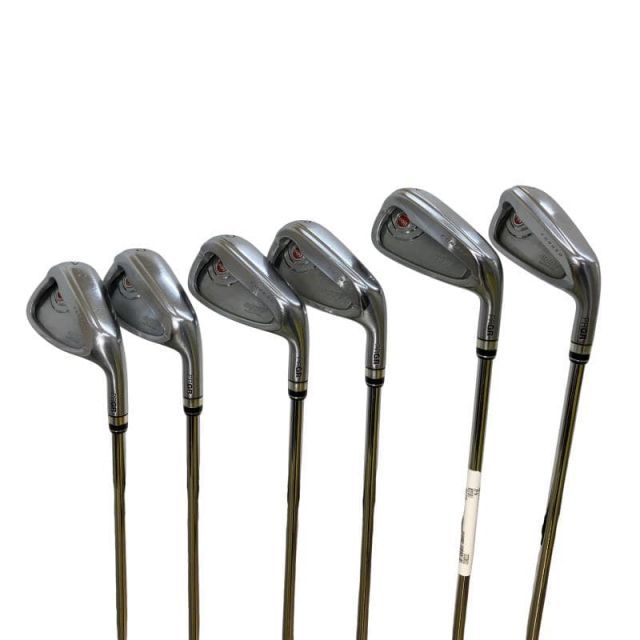 【中古】 プロギア egg PF(2017) 8S アイアンセット IR スチール (フレックスR) メンズ 男性用 右利き 右用 Cランク ゴルフクラブ