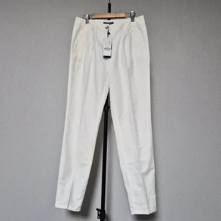 新品 Tommy Hilfiger 67号 リネン アンクル パンツ W-ズボン-439
