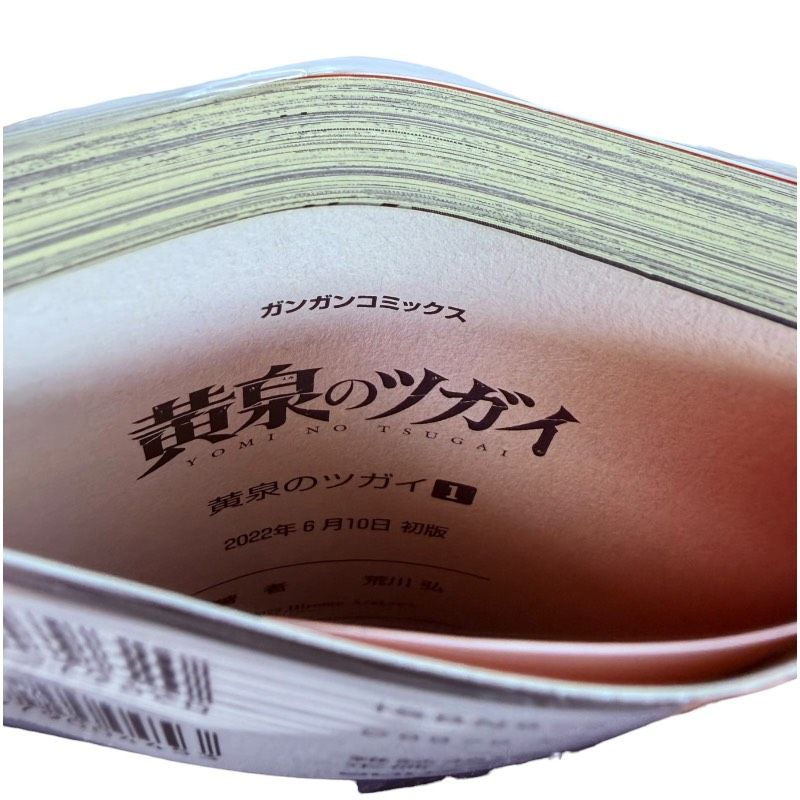 ガンガンコミックス 黄泉のツガイ 1巻 荒川弘 初版 特典 シュリンク