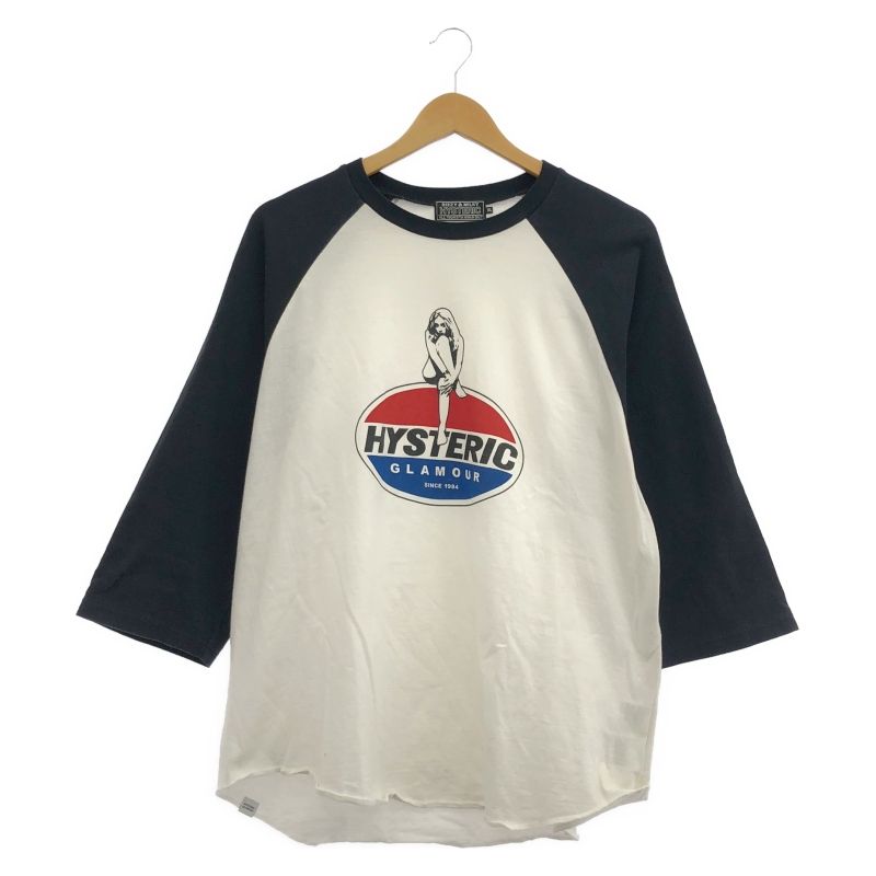メンズファッション 【】HYSTERIC GLAMOUR ラグランスリーブ サイズXL