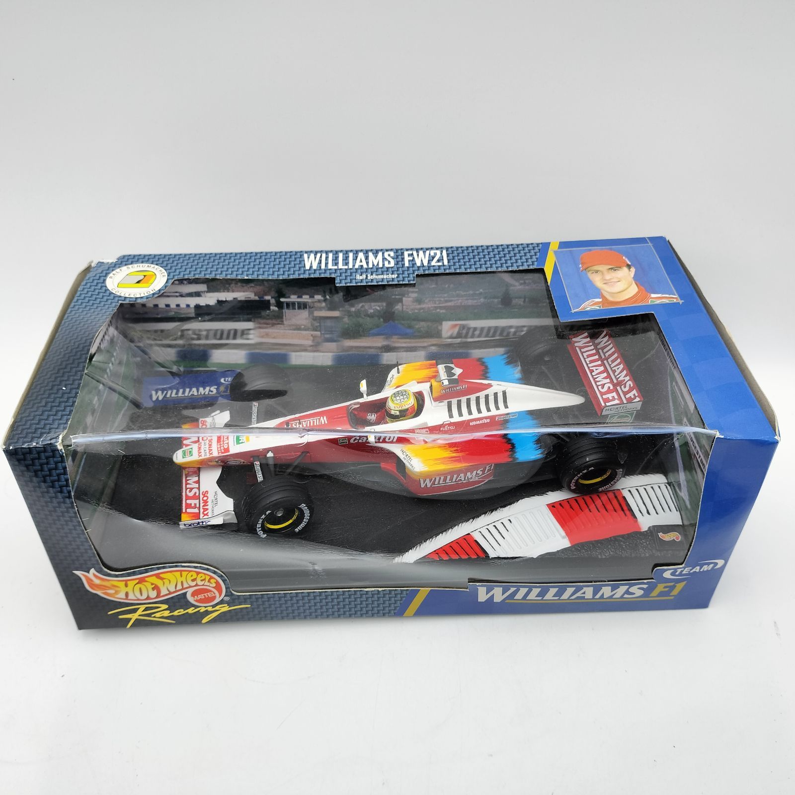 未開封】京商 ホットウィール 1/18 ウィリアムズ F1 FW21 R