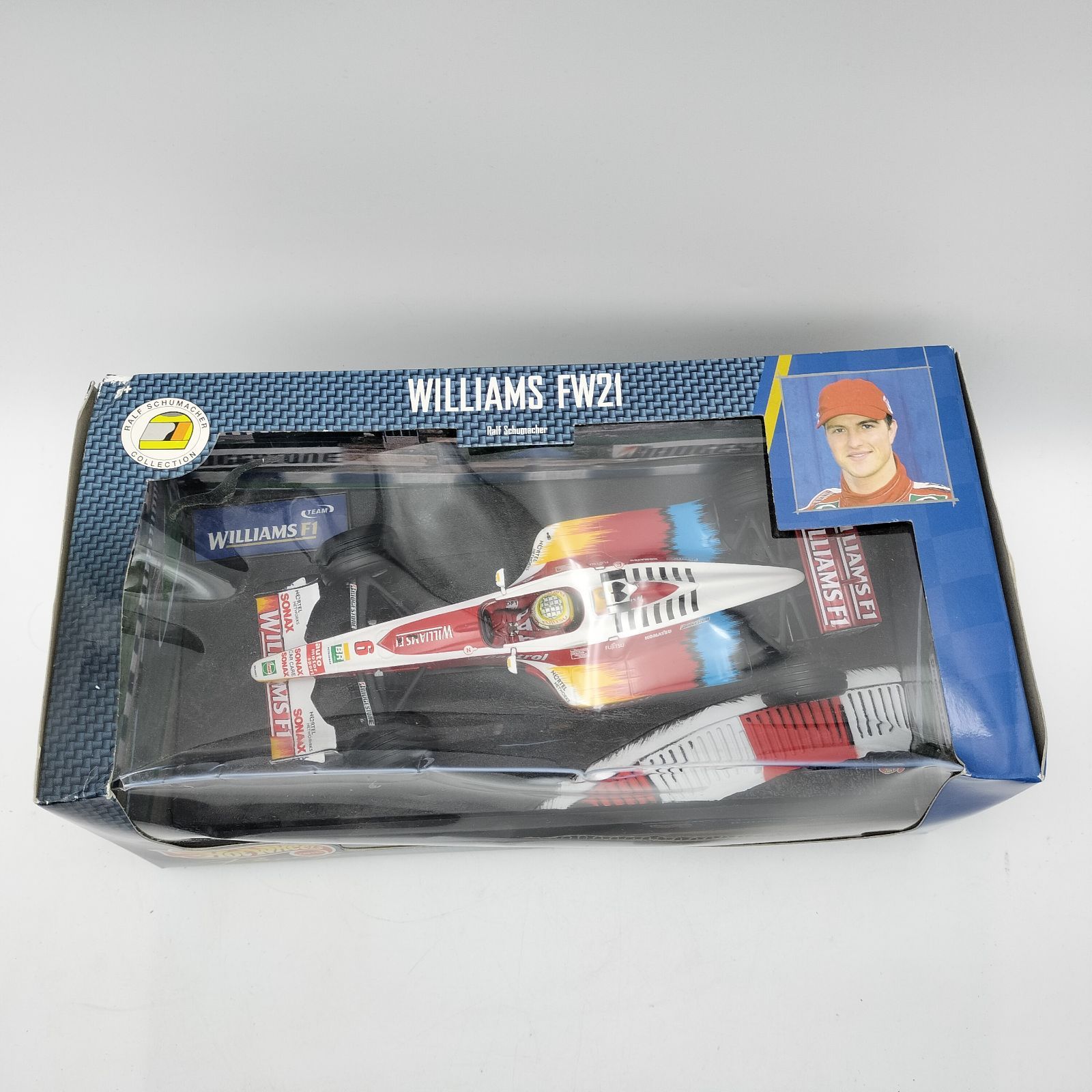 未開封】京商 ホットウィール 1/18 ウィリアムズ F1 FW21 R